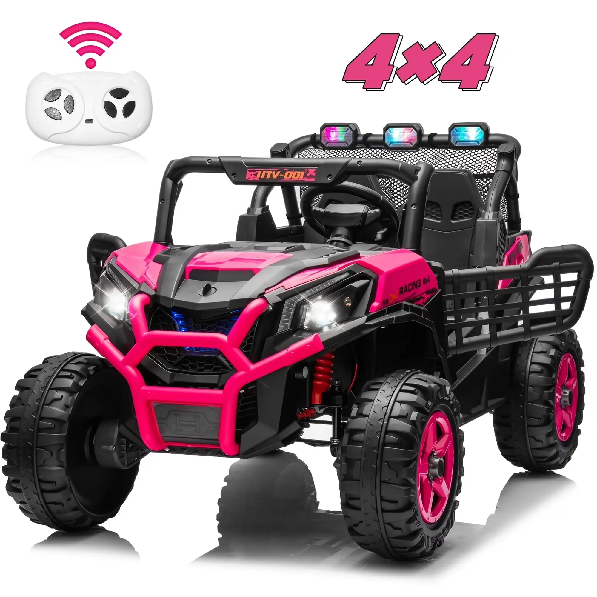 JOYRACER 24V 4WD Ride on UTV with Remote & Lights