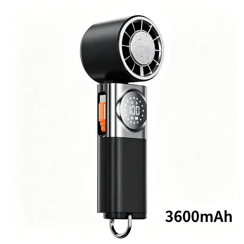 SWEETFULL 7-in-1 Portable Cooling Fan with Power Bank