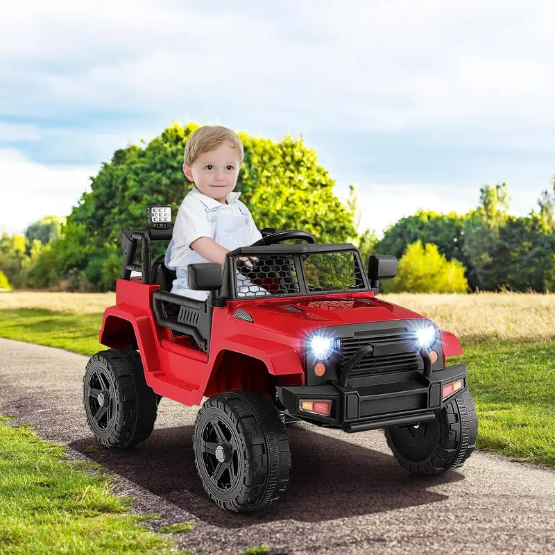Costzon 12V Battery Powered Ride On Truck with Remote Control
