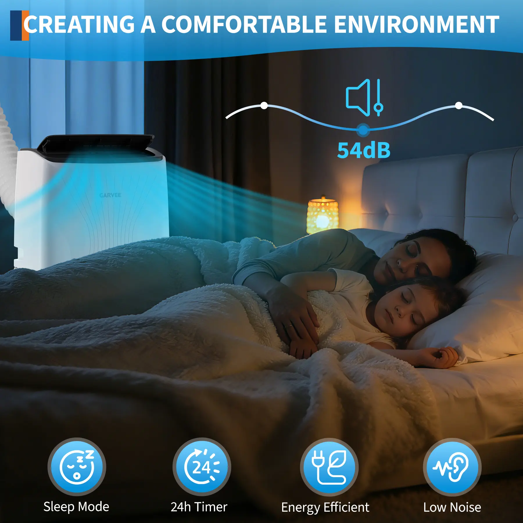 Garvee Portable Air Conditioner 14K BTU 6-in-1 w/ Remote