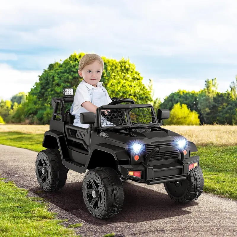 Costzon 12V Battery Powered Ride On Truck with Remote Control