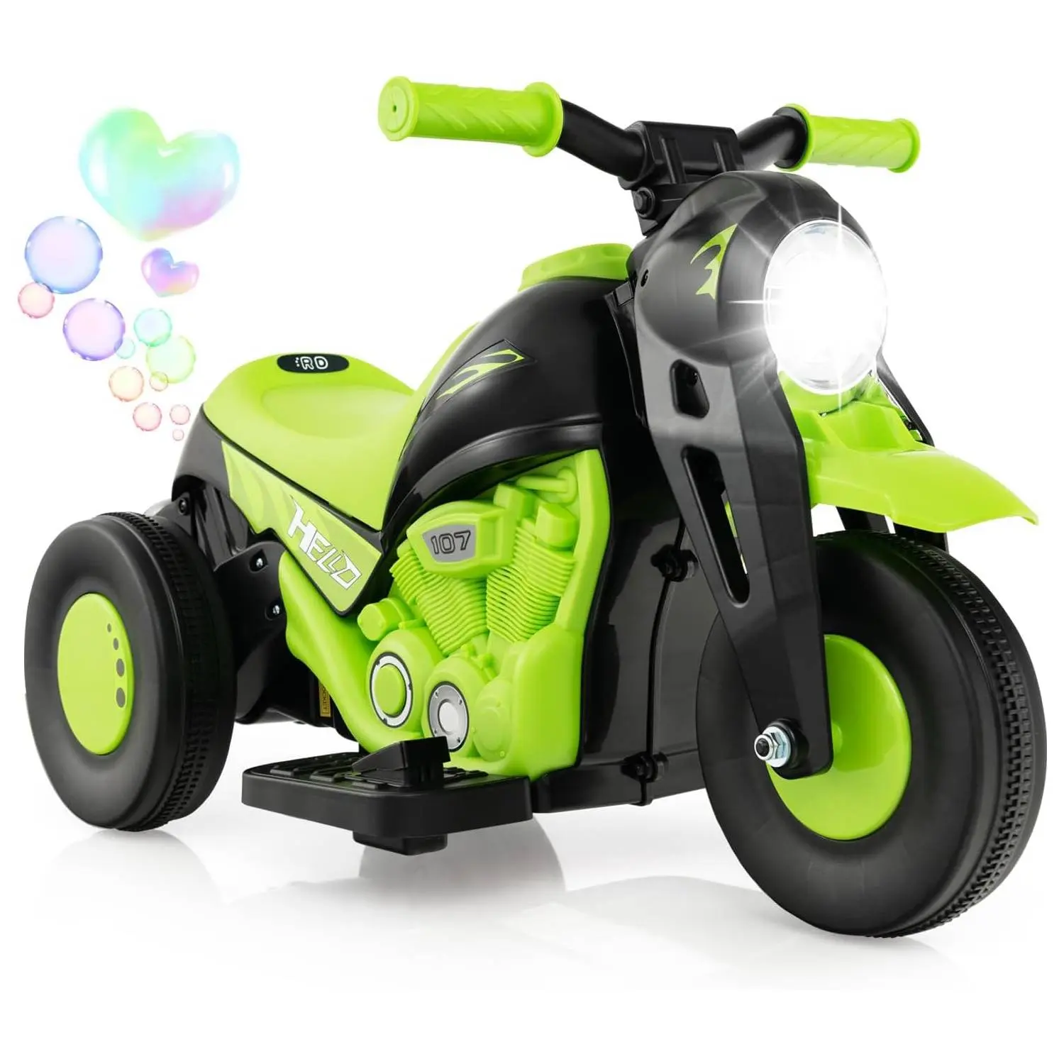 Costzon Electric Bubble Car - 3 Wheel Kids Motorcycle