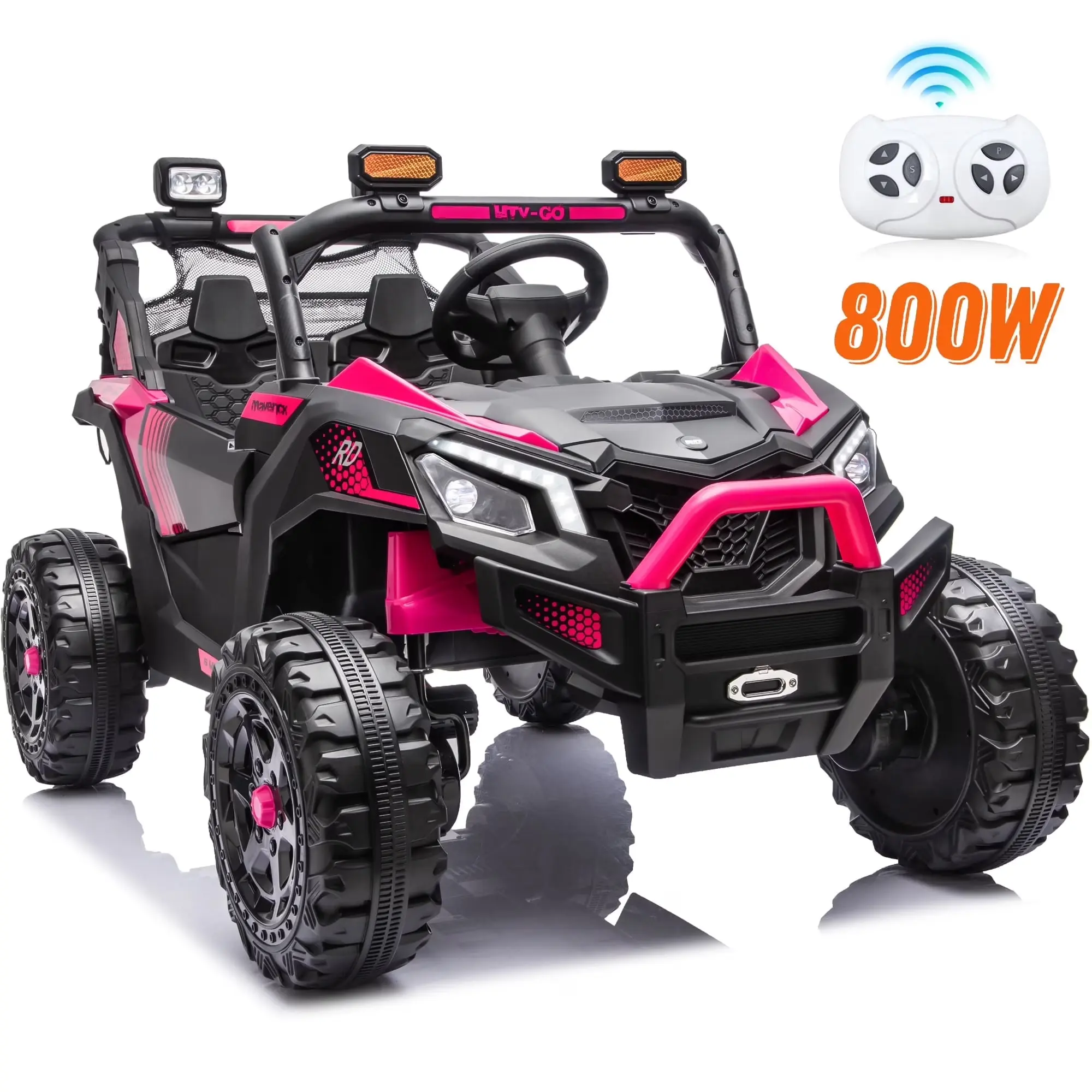 JOYRACER 24V Kids Ride-On UTV with Remote Control and Bluetooth