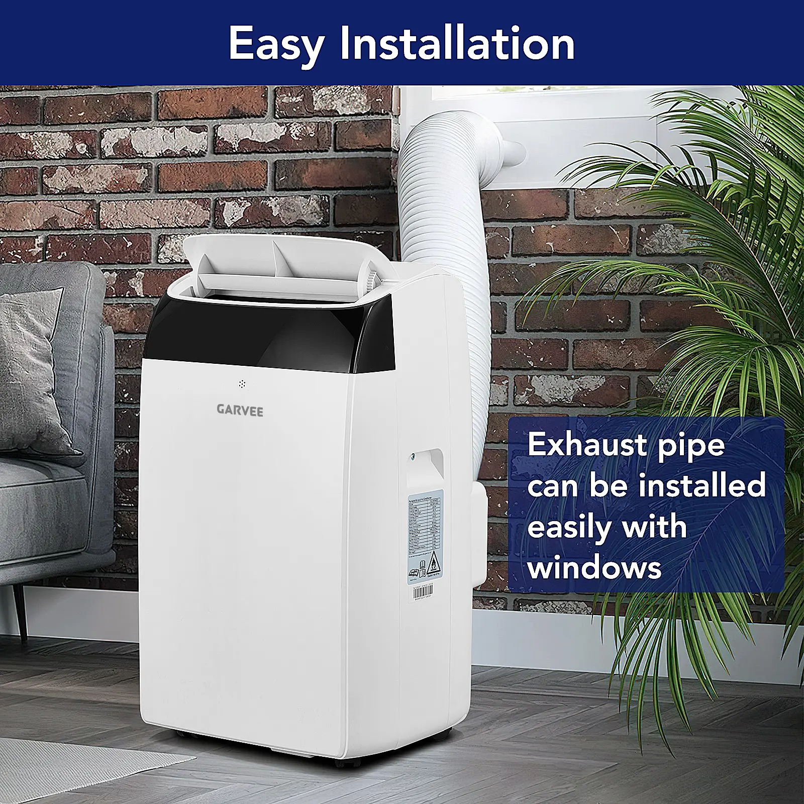 Garvee 14K/10K/8K BTU Portable AC 4-in-1 Cooling