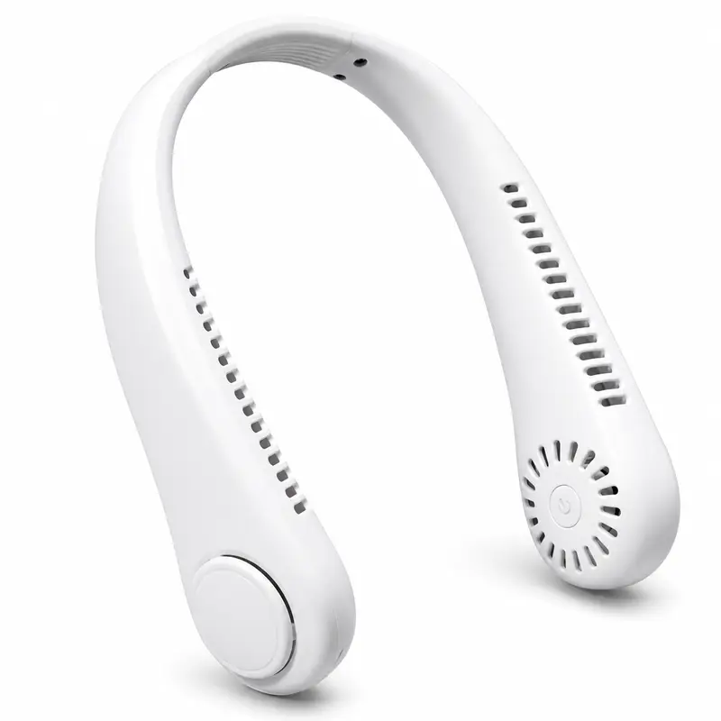 PQRQP Hands-Free Bladeless Neck Fan with 8-Hour Battery