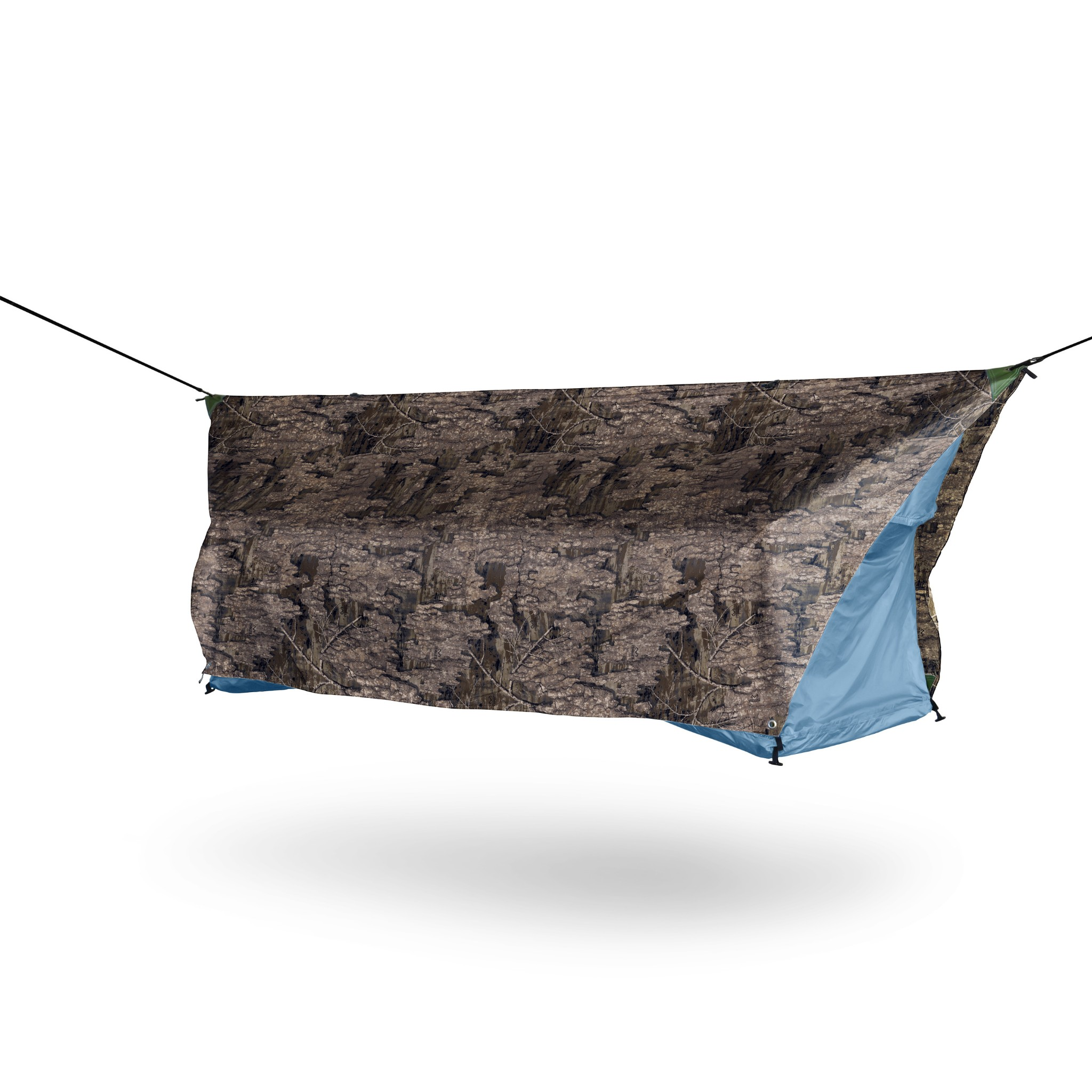 Camping Hammock Tent, Lay Flat Sleeping System with Bug Net & Rainfly, Spacious Portable Outdoor Shelter for Backpacking Hiking Camping