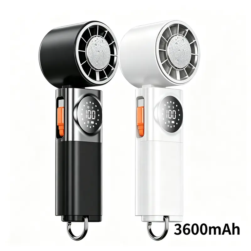 SWEETFULL 7-in-1 Portable Cooling Fan with Power Bank