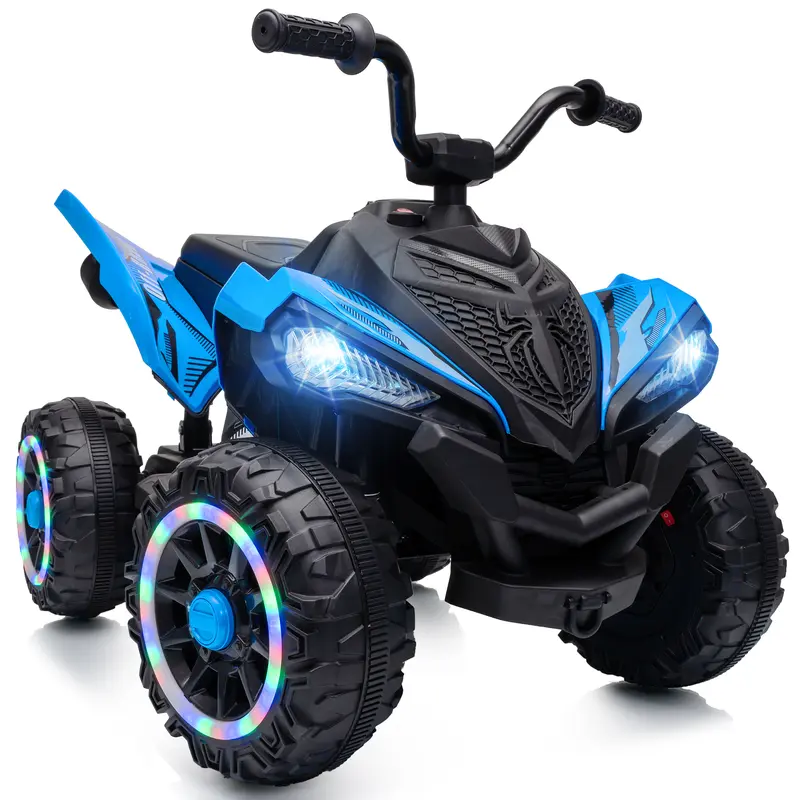 Hikiddo 24V Kids ATV 4-Wheeler with Bluetooth & 2 Seater
