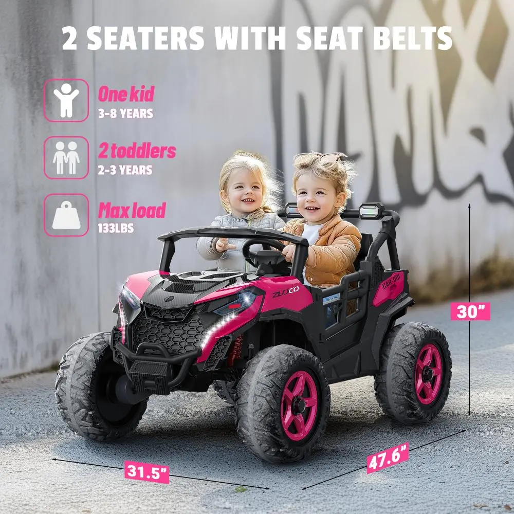 24V 2 Seater Ride On Car Truck with Remote Control