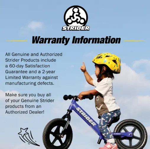 Strider Bikes 12" Classic Balance Bike for Kids