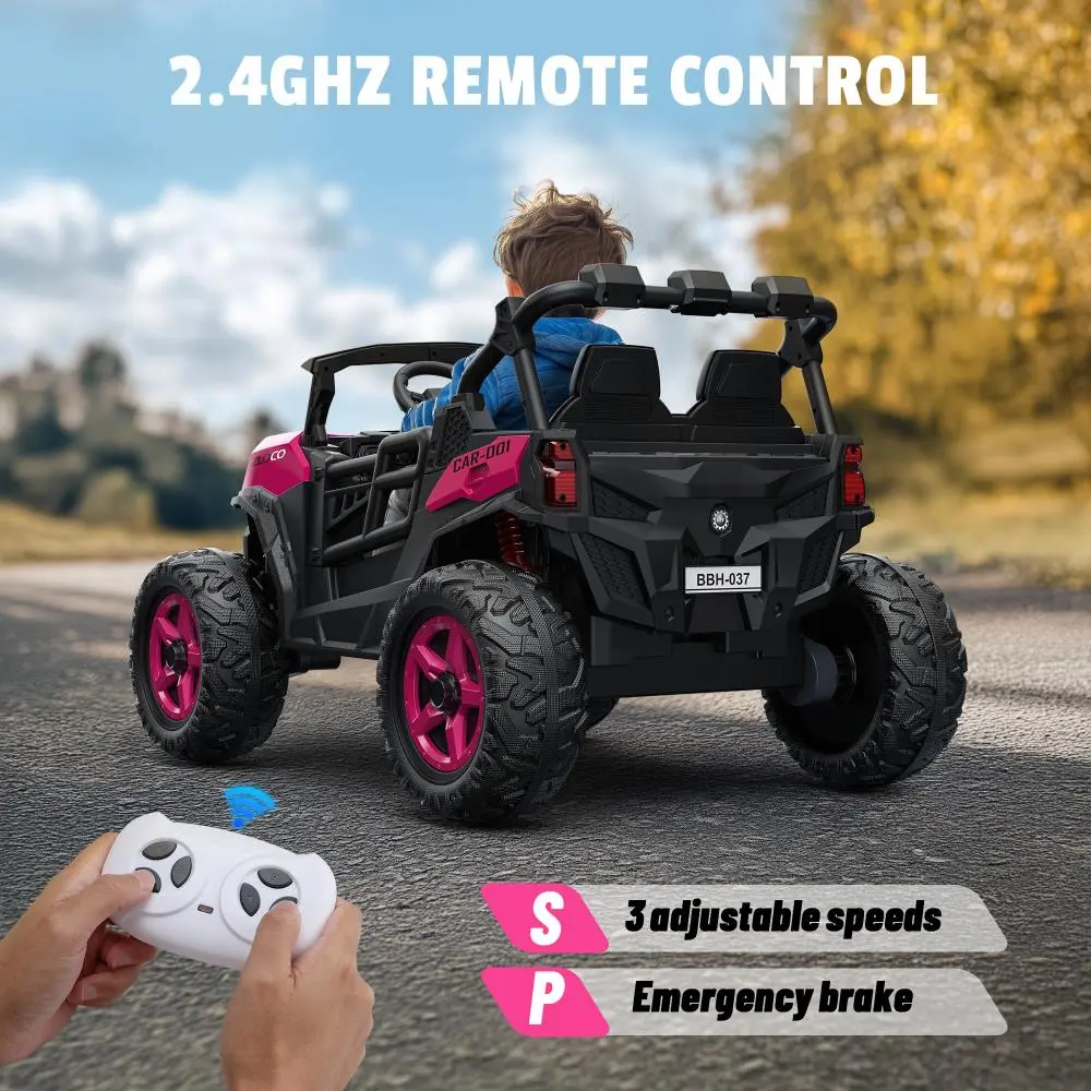24V 2 Seater Ride On Car Truck with Remote Control