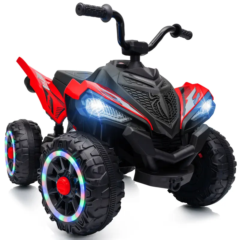 Hikiddo 24V Kids ATV 4-Wheeler with Bluetooth & 2 Seater