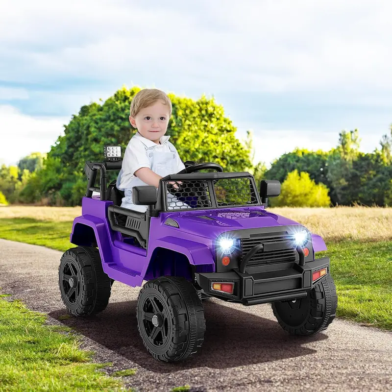 Costzon 12V Battery Powered Ride On Truck with Remote Control
