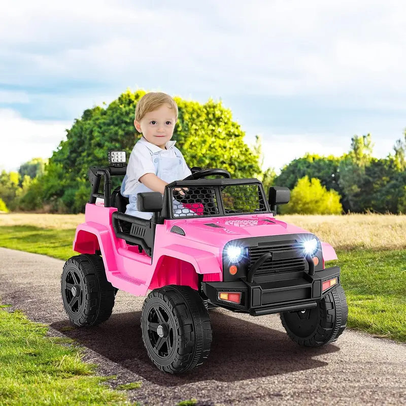 Costzon 12V Battery Powered Ride On Truck with Remote Control