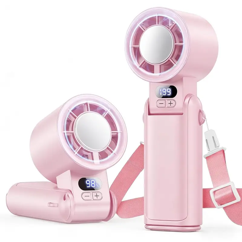 Benazcap Portable Handheld Turbo Fan 21,000 RPM & 199 Speeds