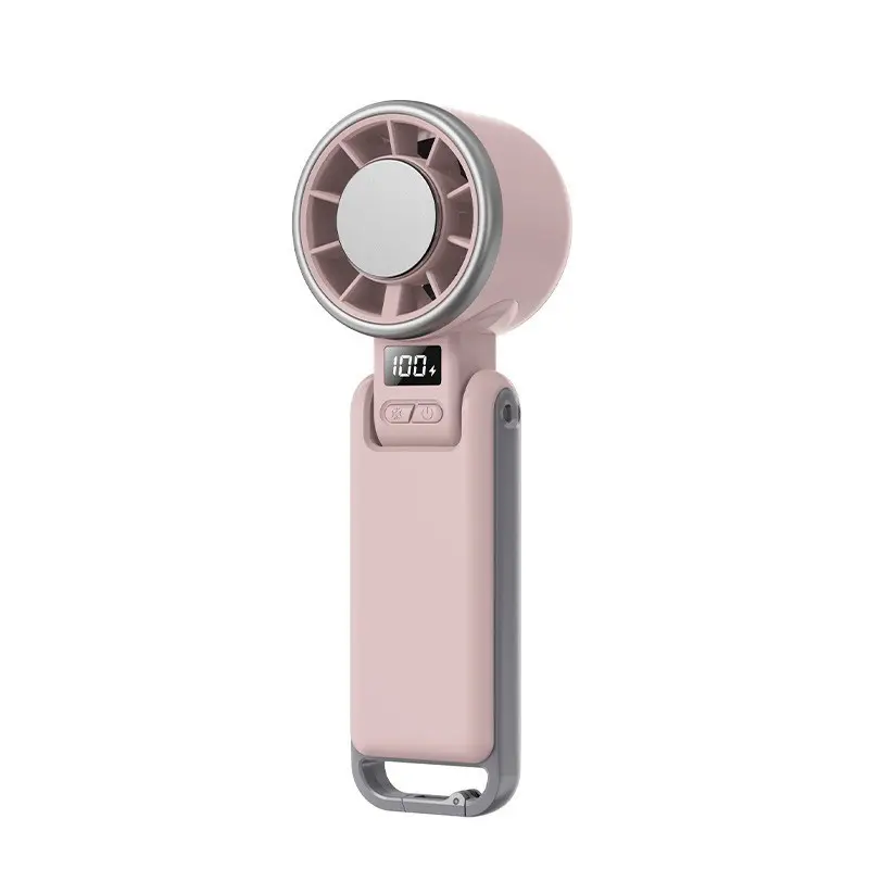 2026 Portable Handheld Fan with 100 Speed Levels and Foldable Design
