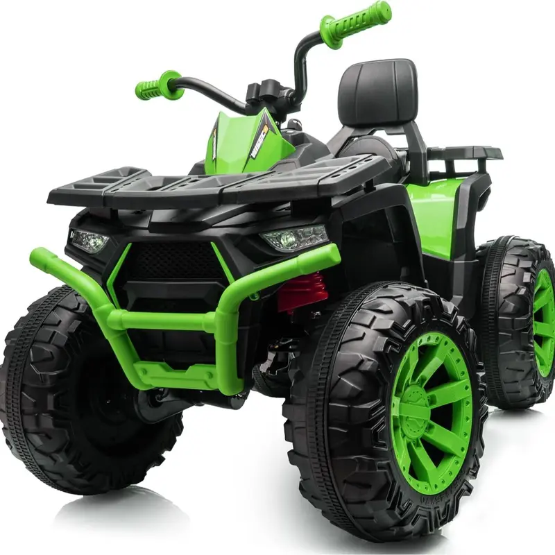 Hikiddo Kids ATV 4-Wheeler - 2 Seater Bluetooth Ride-On