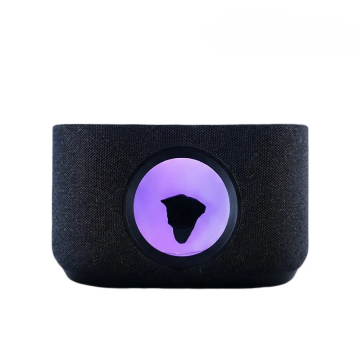 SoundFlux V2 Ferrofluid Bluetooth Speaker, 30W Hi-Fi Wireless Speaker with Music Visualizer, Dynamic RGB Lighting & 15W Wireless Charging for Desk Setup