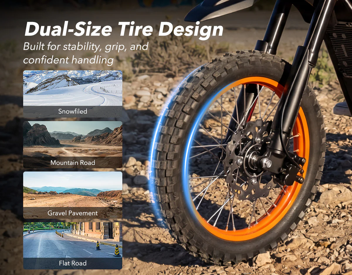 Qlife® Ebike Combo Sale Vela E8 Electric Dirt Bike*2