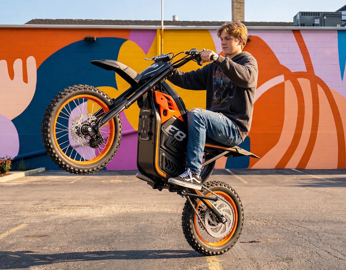 Qlife® Ebike Combo Sale Vela E8 Electric Dirt Bike*2