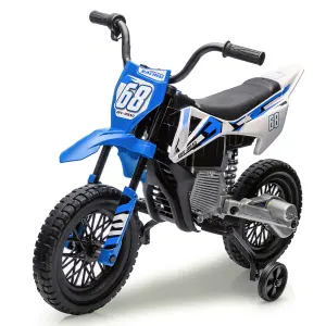 Garvee 6V Kids Electric Motorcycle Ride-On with Training Wheels