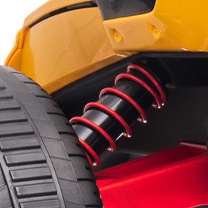 2026 New Kids 3-Wheeler ATV Motorcycle 12V Electric Ride-On Toy with LED Lights, Bluetooth, MP3, EVA Tires, Spring Suspension, Soft Start for Ages 3-6 Sturdy Handlebars Control Durable Astm Certification Plastic Safety