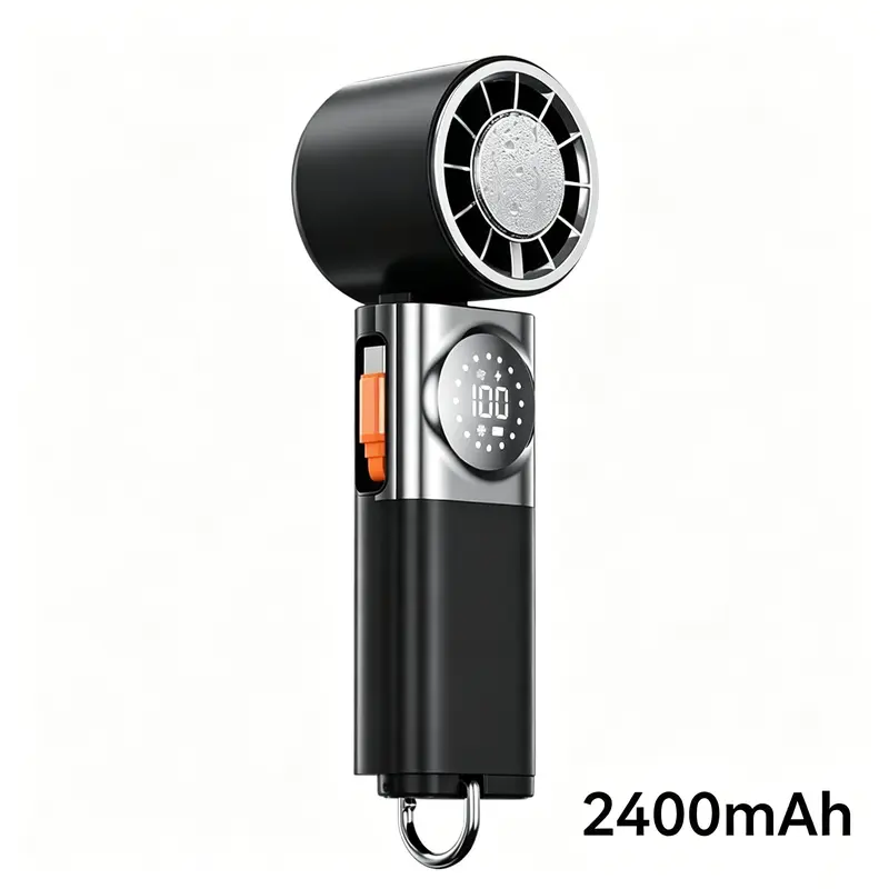 SWEETFULL 7-in-1 Portable Cooling Fan with Power Bank