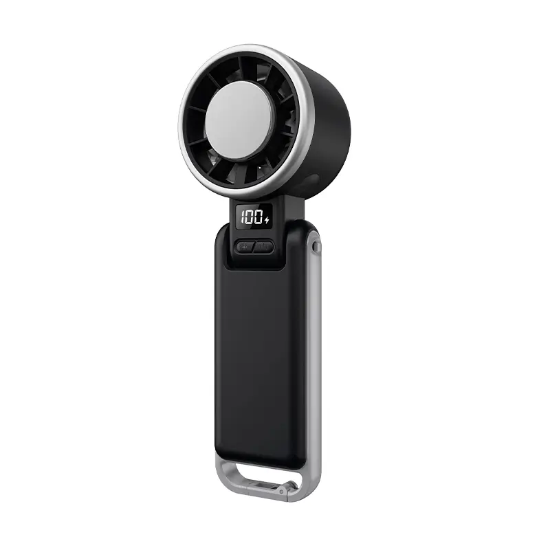 2026 Portable Handheld Fan with 100 Speed Levels and Foldable Design
