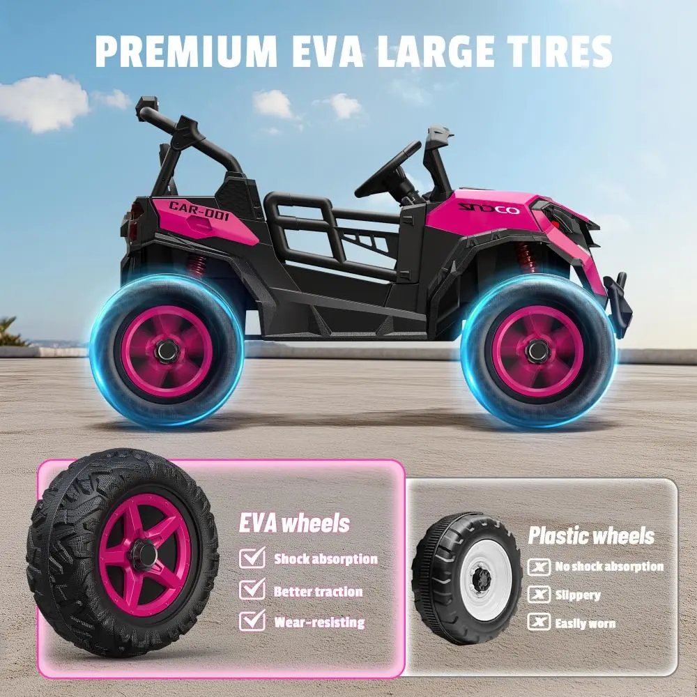24V 2 Seater Ride On Car Truck with Remote Control