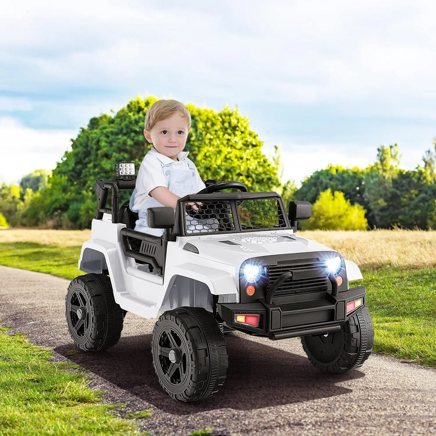 Costzon 12V Battery Powered Ride On Truck with Remote Control