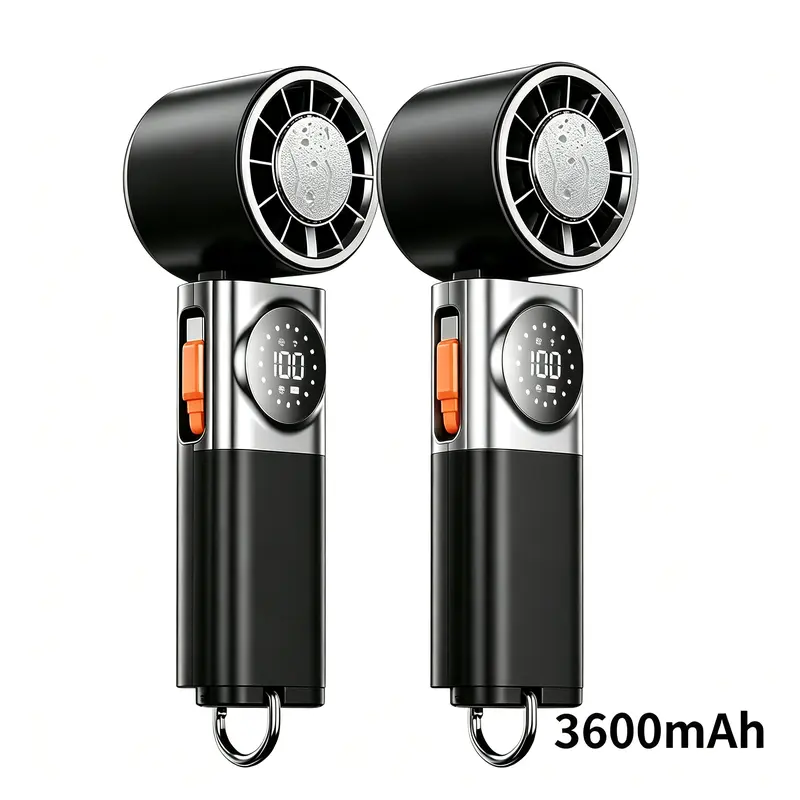 SWEETFULL 7-in-1 Portable Cooling Fan with Power Bank