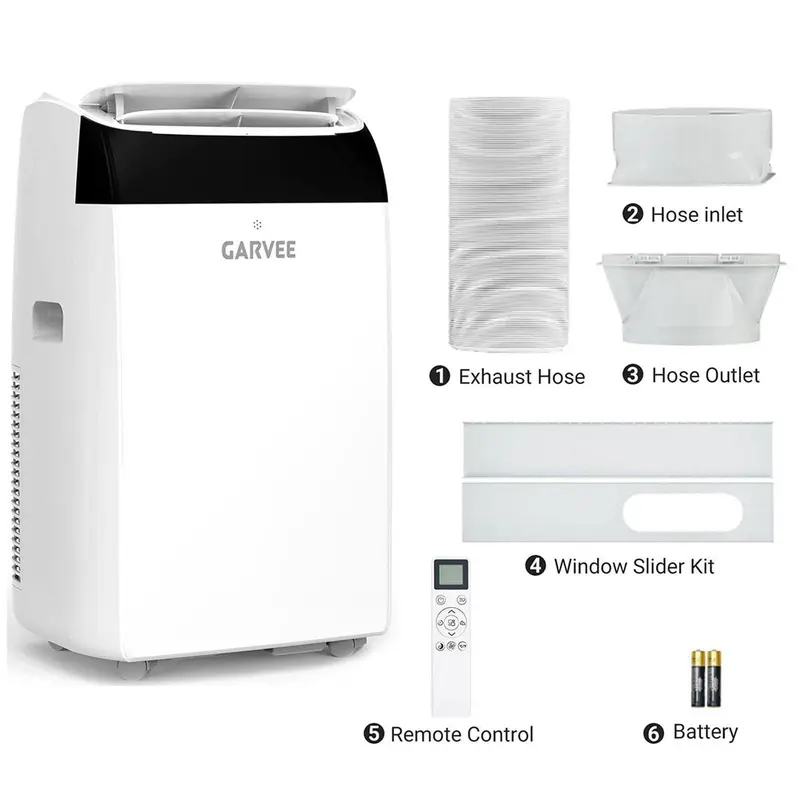 Garvee 8K/10K/14K BTU Portable Air Conditioner for Large Rooms