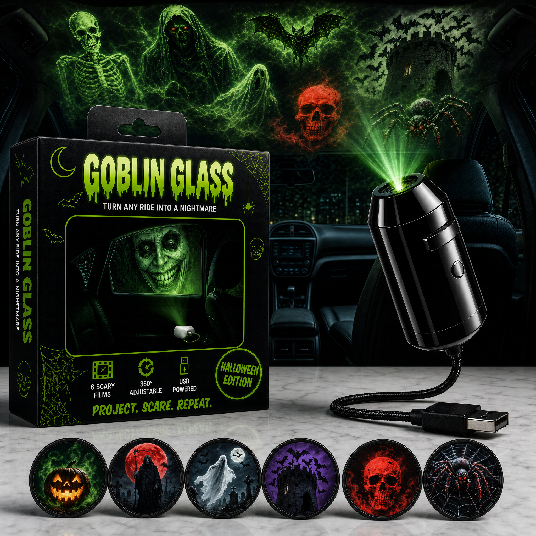 Halloween USB PROJECTOR