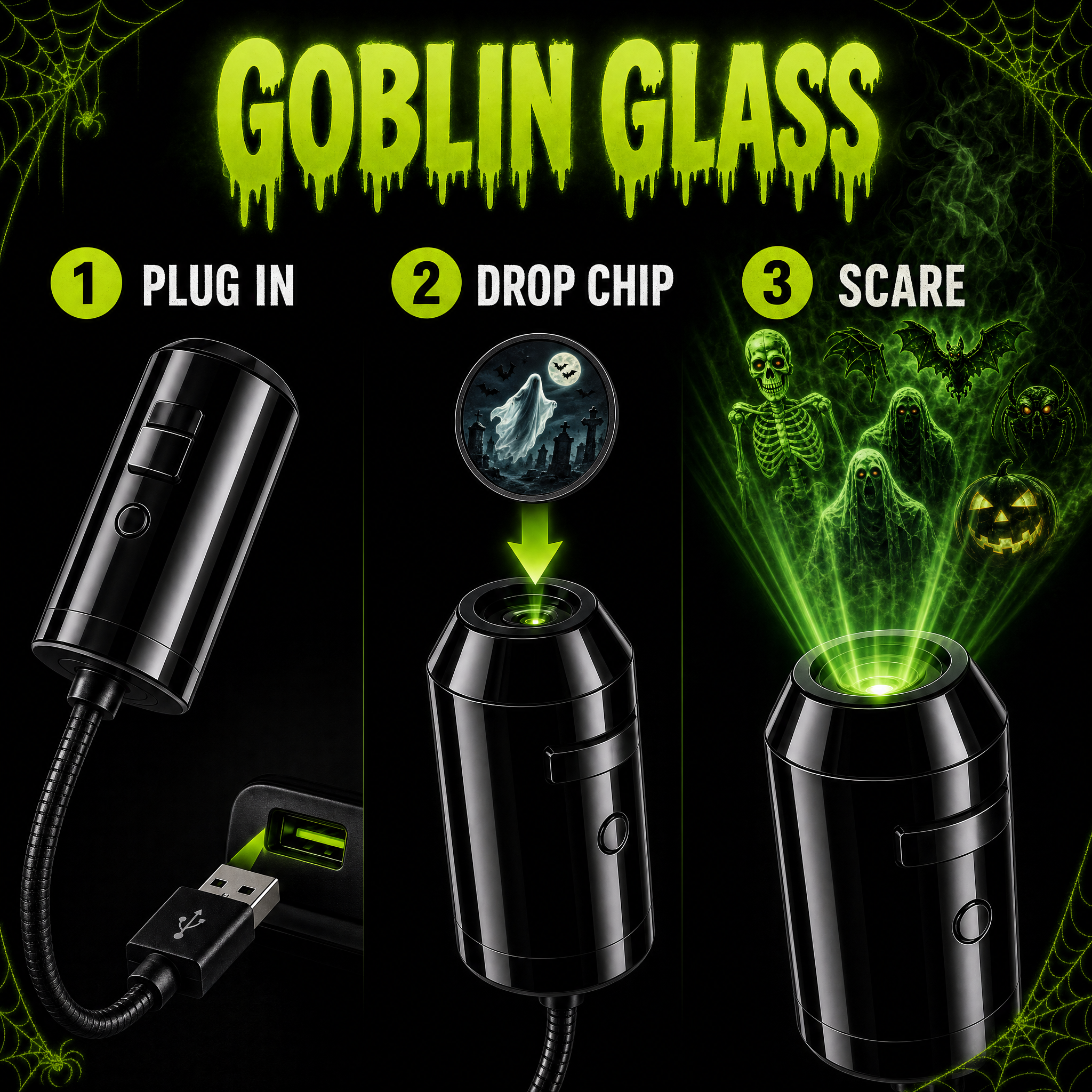 Halloween USB PROJECTOR