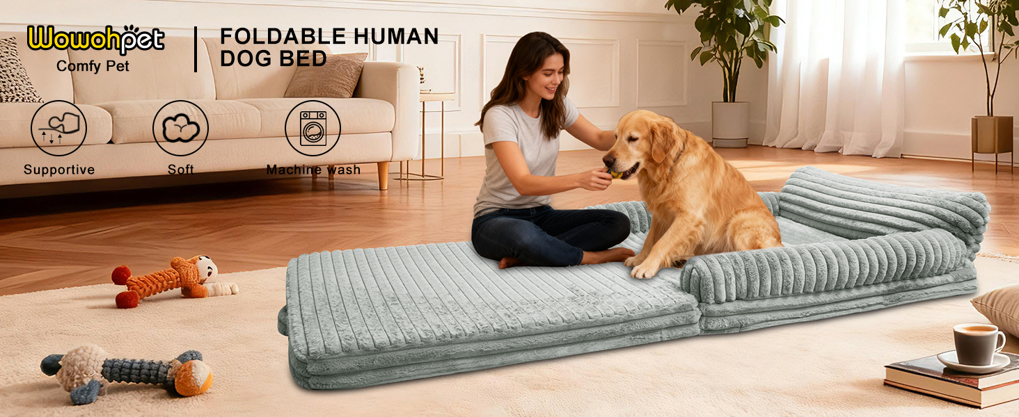 foldable dog bed