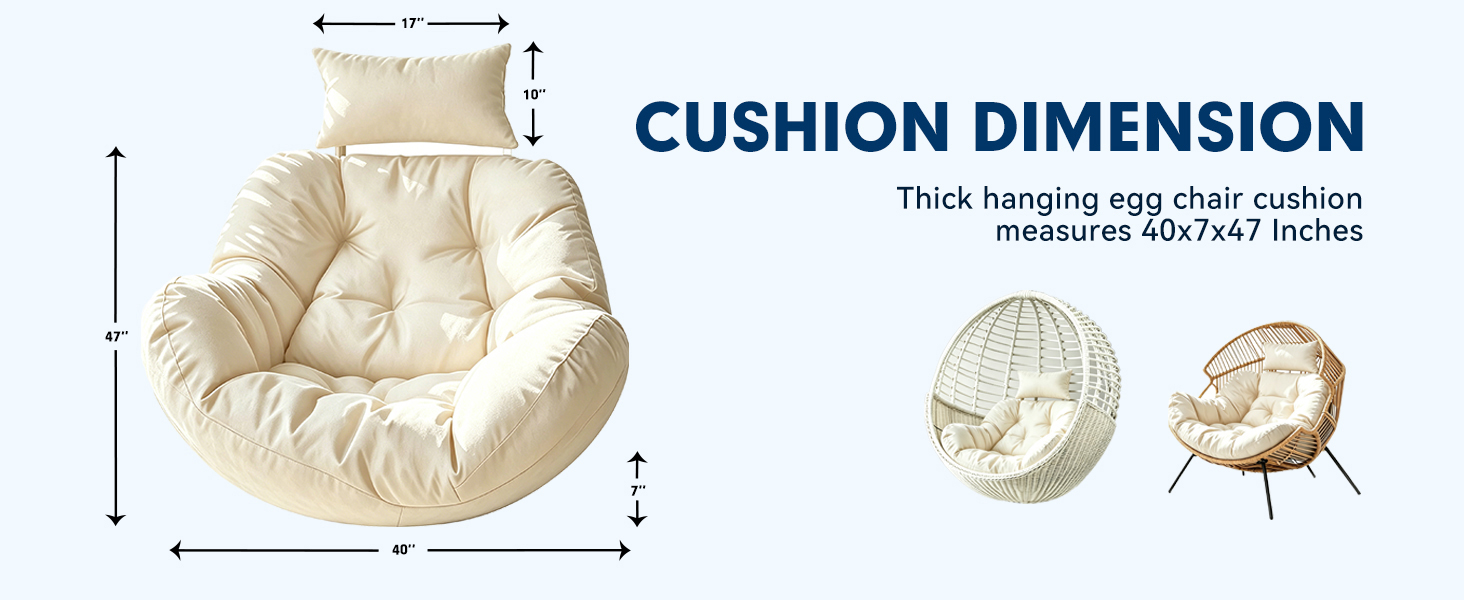 Outdoor Egg Chair Cushions