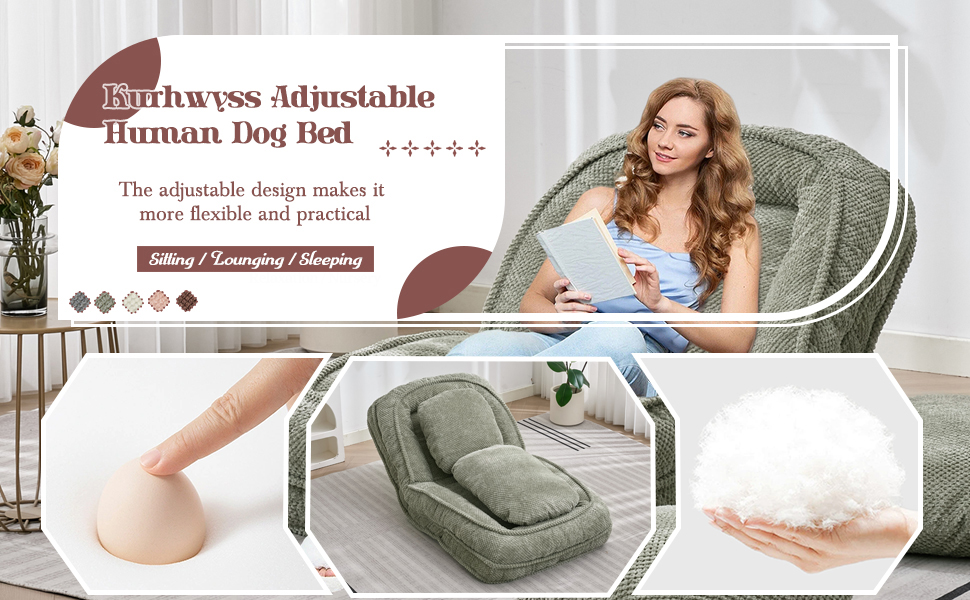 human dog bed
