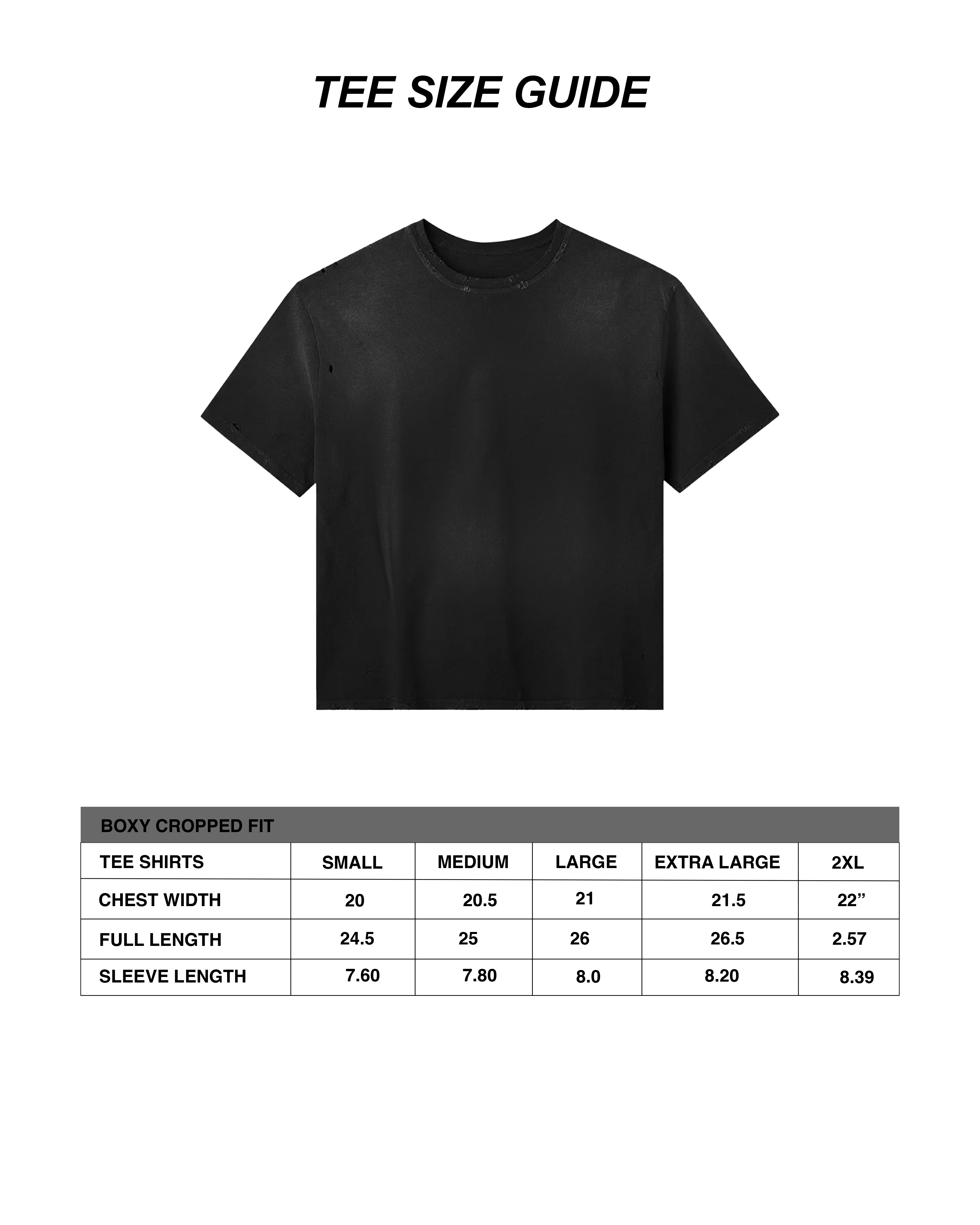 BLANK BLACK TEE