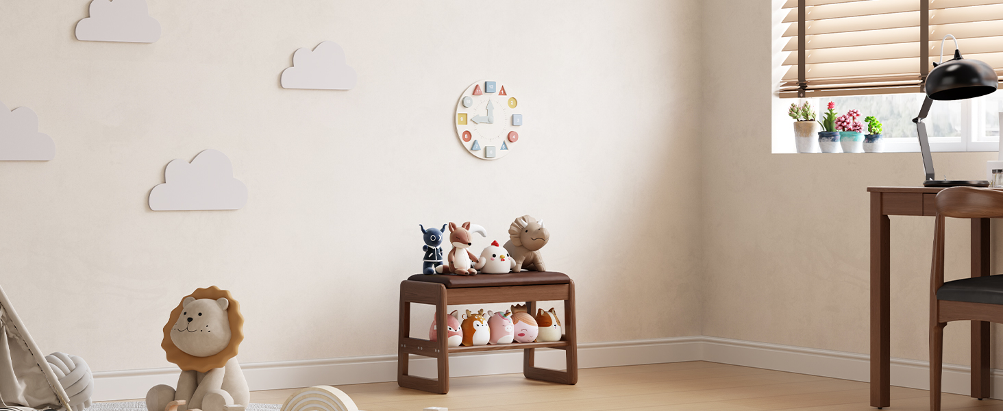 Shoe Rack Bench Shoe Bench with Flip-Top Storage