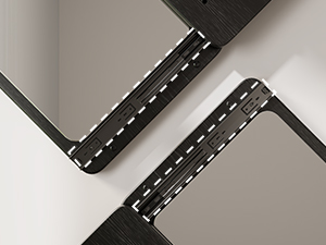 Hardware double slide design