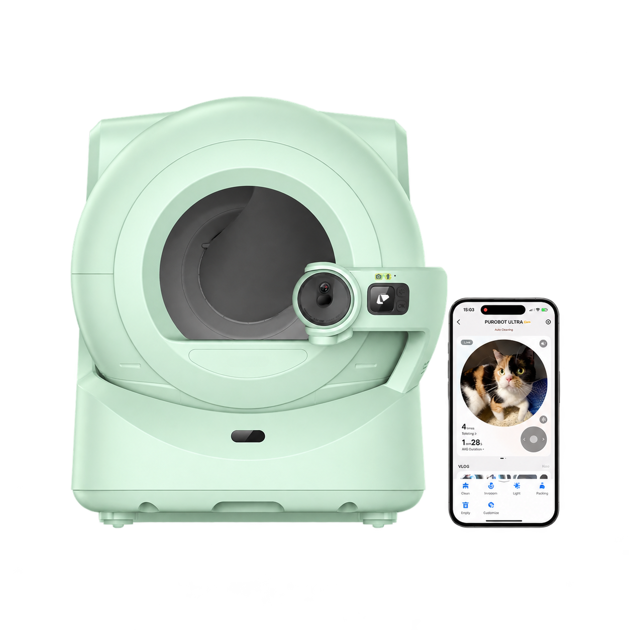 AI Smart Self-Cleaning Cat Litter Box – Auto-Sealing Waste, Multi-Cat Tracking & Odour Control