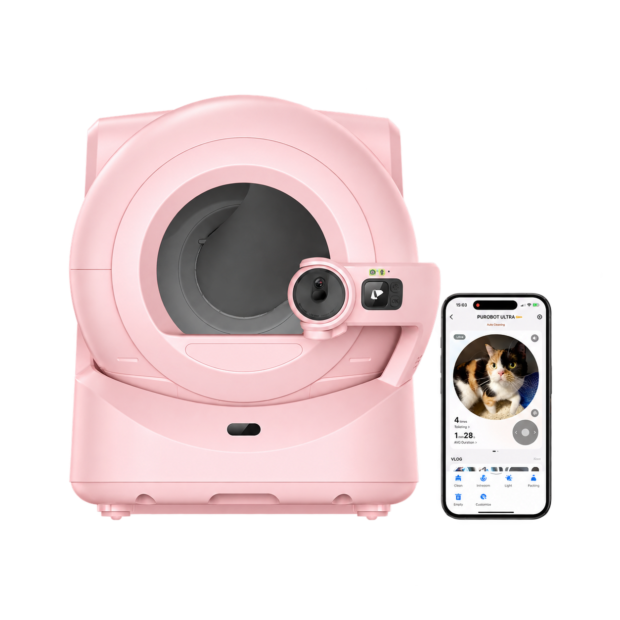 AI Smart Self-Cleaning Cat Litter Box – Auto-Sealing Waste, Multi-Cat Tracking & Odour Control