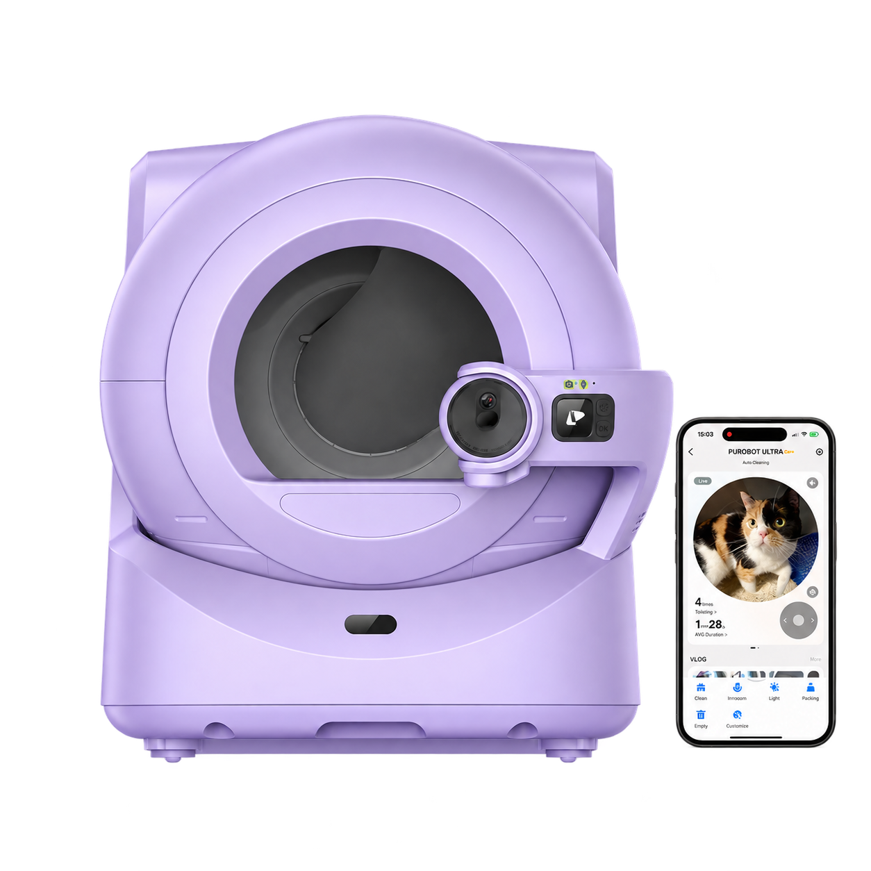 AI Smart Self-Cleaning Cat Litter Box – Auto-Sealing Waste, Multi-Cat Tracking & Odour Control