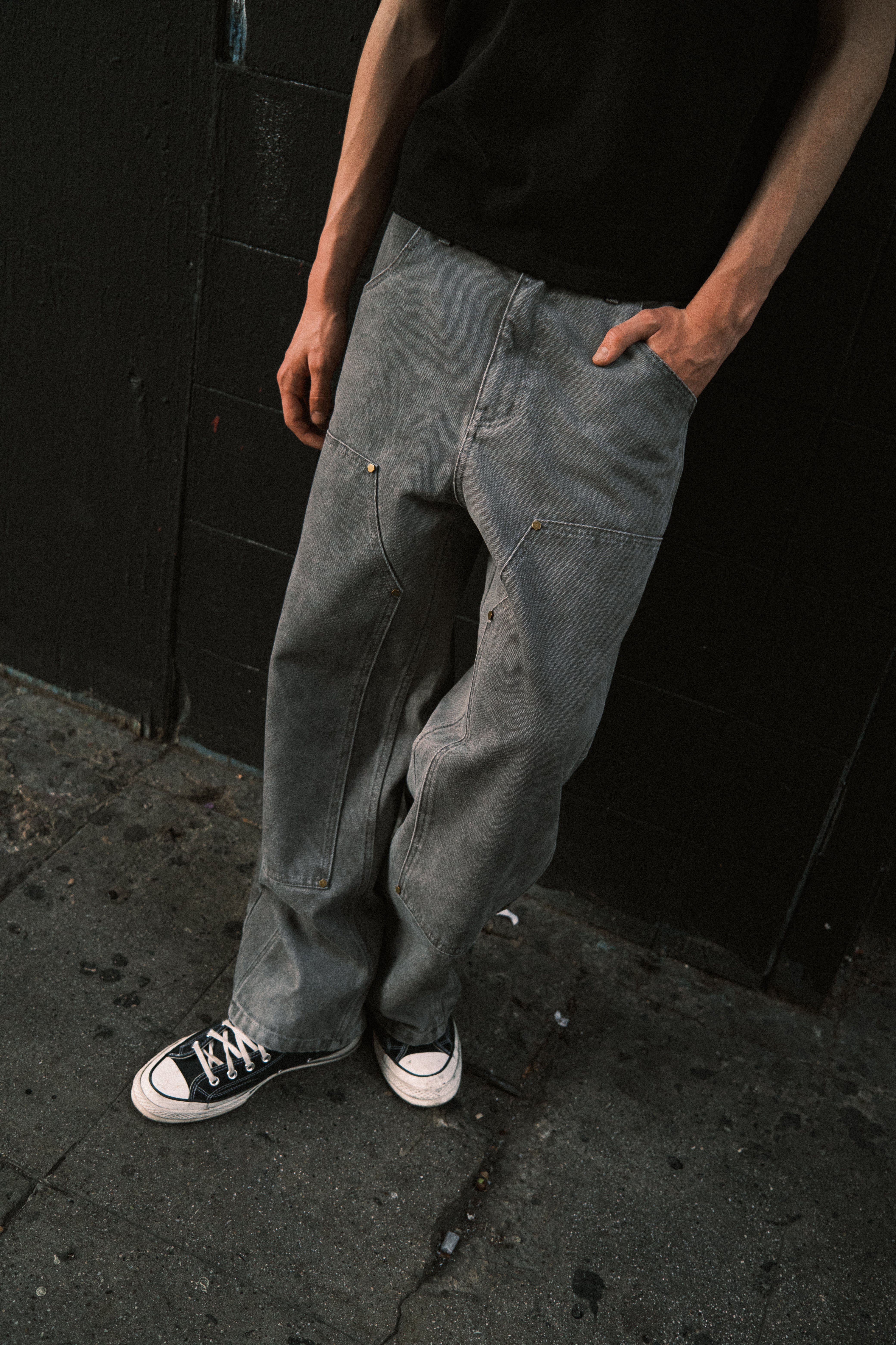 CANVAS DOUBLE KNEE CEMENT
