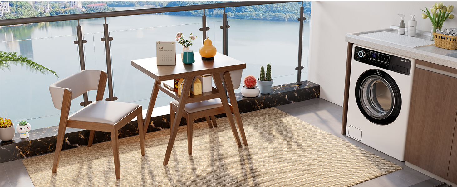 3 piece dining table set