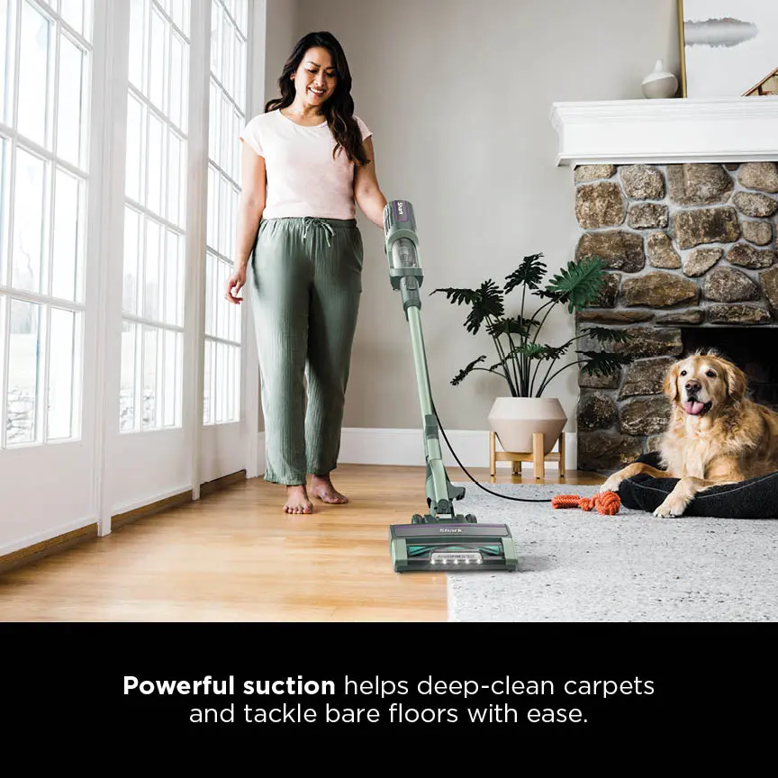 Ultralight Corded Stick Vacuum with Direction Detect and Self-Cleaning Brushroll