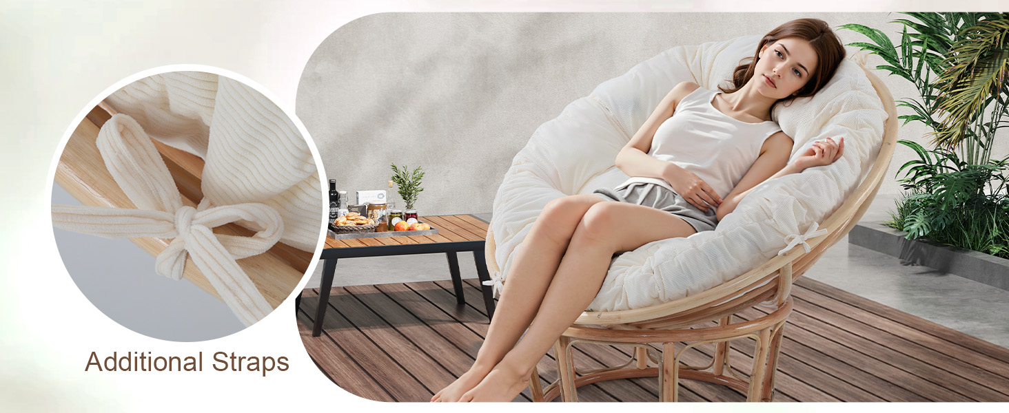 papasan chair cushion circle replacement papasan cushions papasan chair indoor 52inch