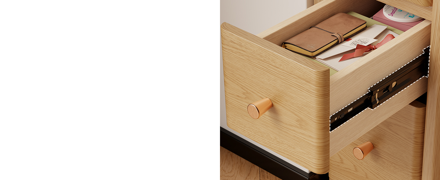 nightstand with drawers