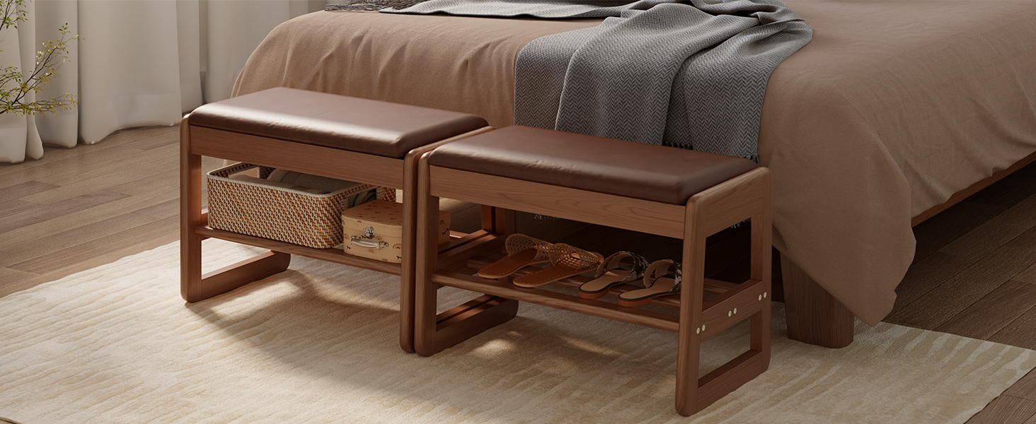 Shoe Rack Bench Shoe Bench with Flip-Top Storage