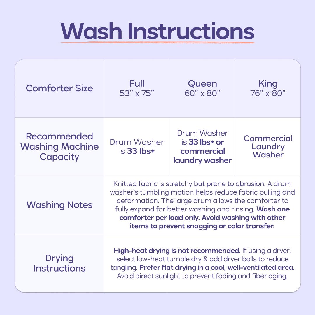 Mellow Sleep | MarshMellow Comforter - Double-Stuffed Ultra-Soft A-Class Fabric Heat-Adaptive Vegan Fill OEKO-TEX Certified Machine Washable